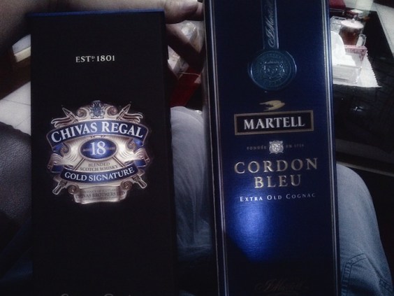 Chivas Regal and Martell 01